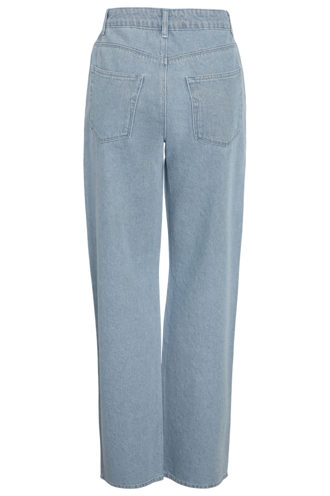 NMJANNEL HW LOOSE JEANS FO088LB NOO 27036689 Light Bllue Denim